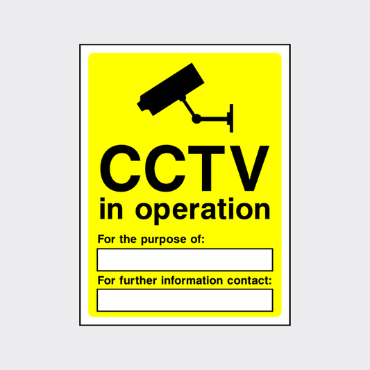 CCTV in Operation Sign