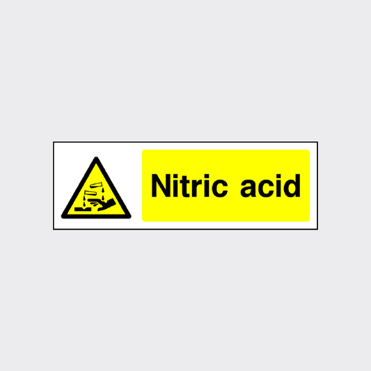 Nitric Acid sign