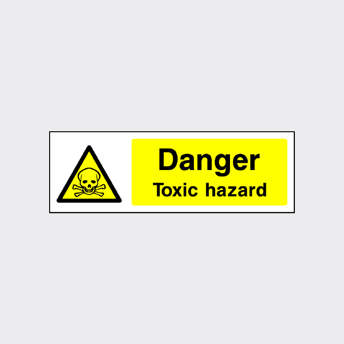 Danger - Toxic hazard sign