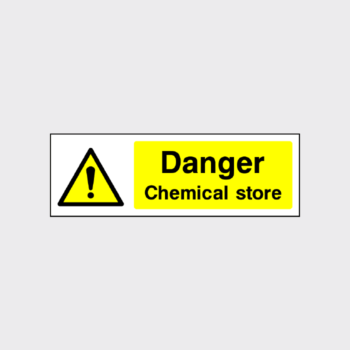 Danger - Chemical Store - CHEM0023 - The Safety Sign Shop