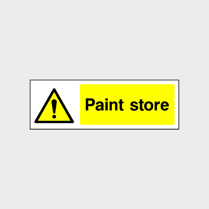 Paint store sign