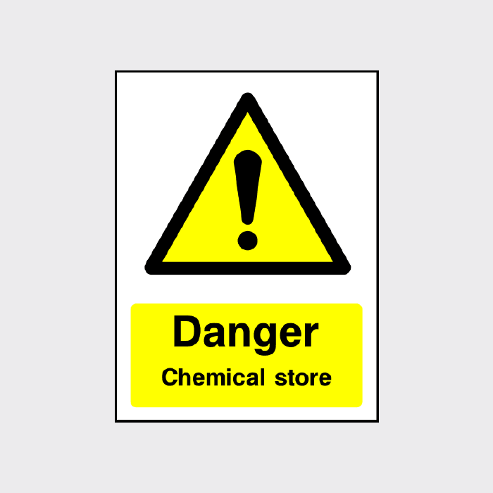 Danger - Chemical Store