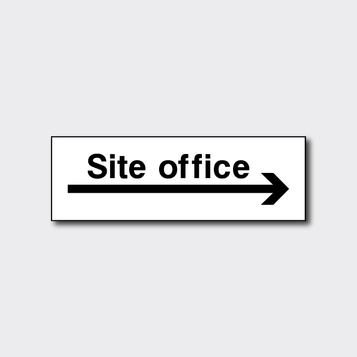 Site Office Signage - CONS0063
