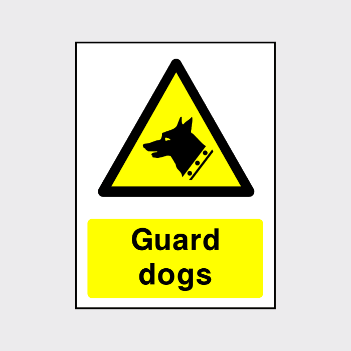 Guard Dogs Sign