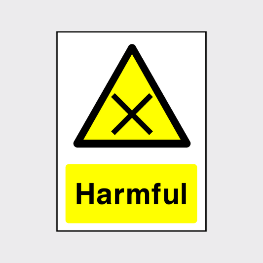 Harmful Warning Sign