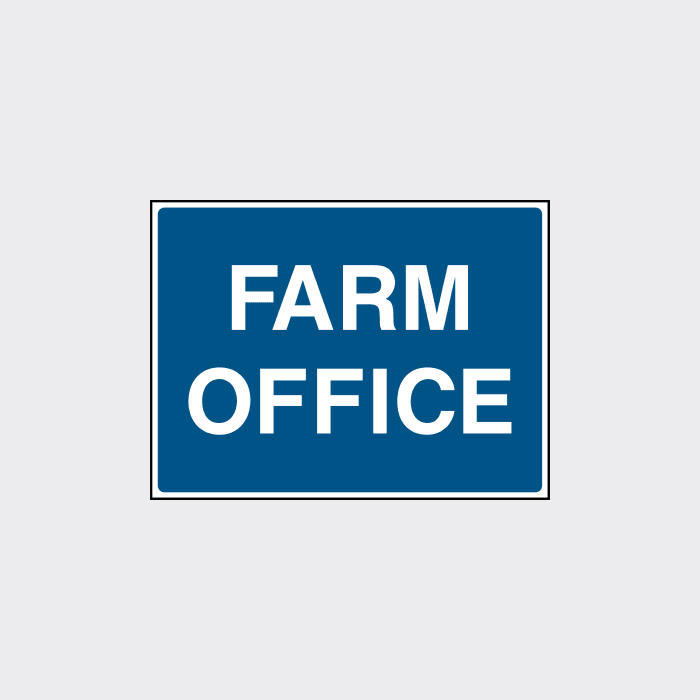 Farm Office sign