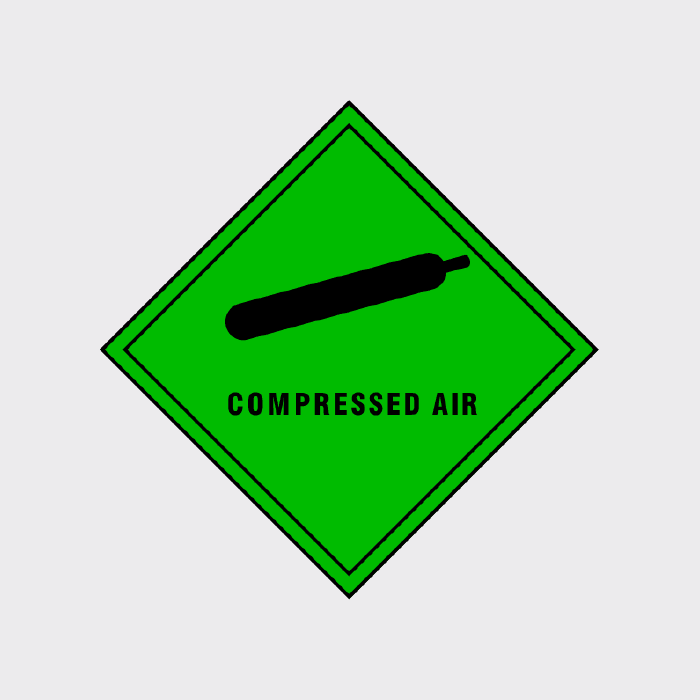 Compressed Air Diamond Sign