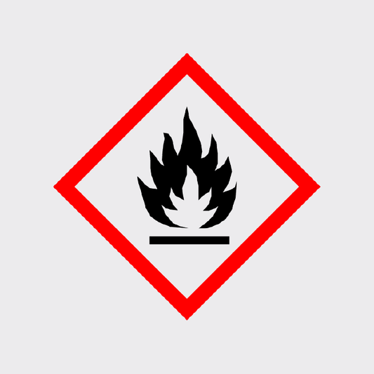 Flammable Diamond Sign