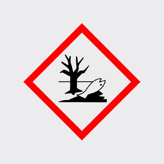 Hazardous to the Environment Diamond Sign