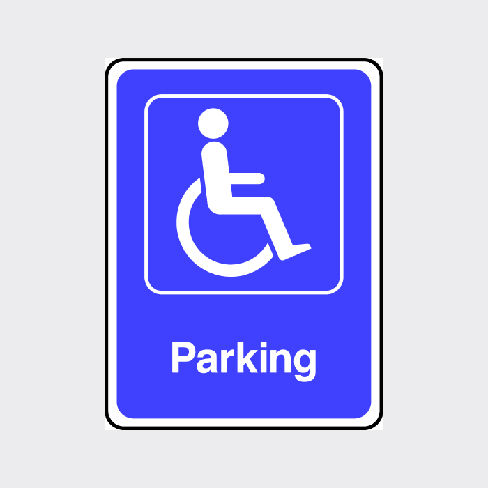 Disabled Parking Sign