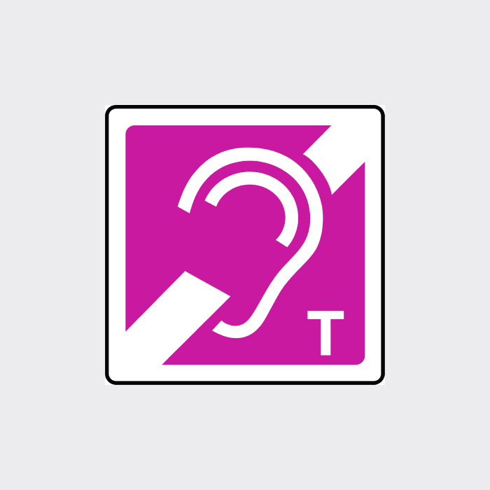 Hearing T Loop Sign