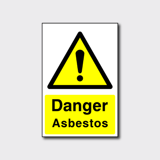 Danger Asbestos Sign