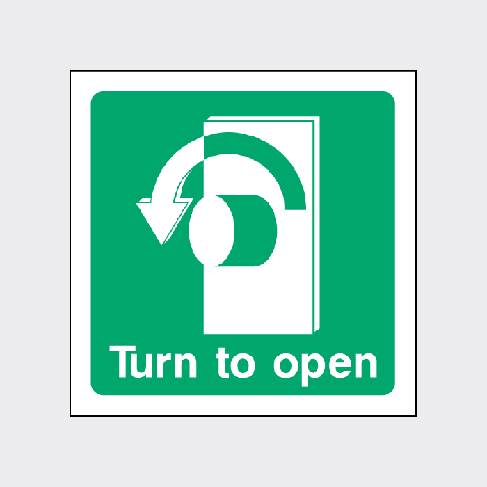 Turn to open left arrow