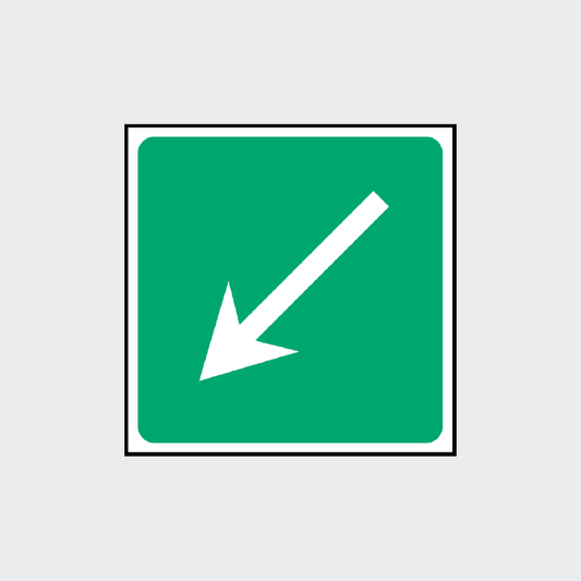 First Aid - Down Arrow Sign - FAID0022