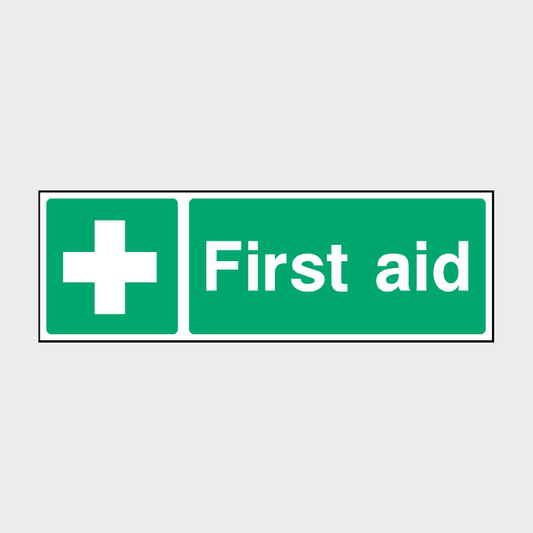 First Aid Sign