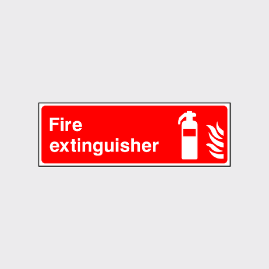 Fire Extinguisher sign 