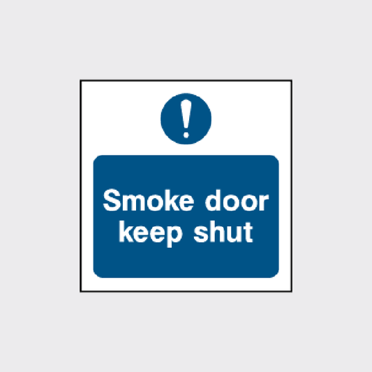 Smoke Door - Keep Shut - FPRV0029