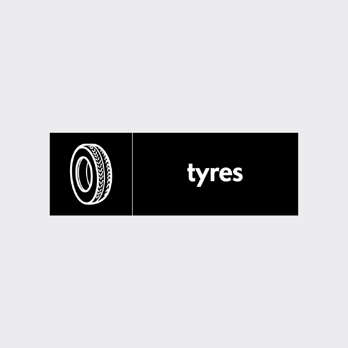 Tyres Sign