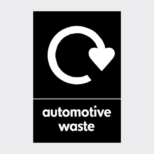 Automovite Waste Sign