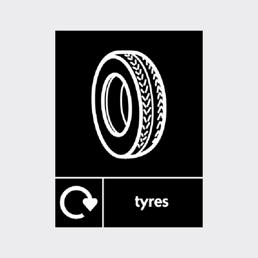 USed Tyres Sign