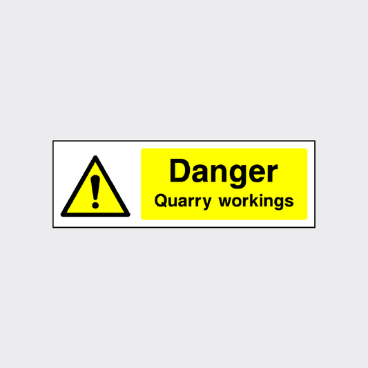 Danger - Quarry Workings