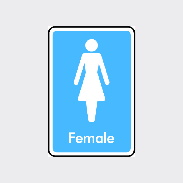 Female Toilet Sign