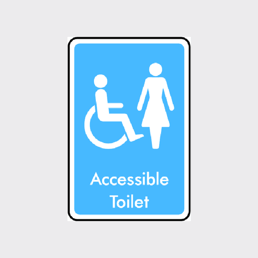 Accessible Toilet Sign