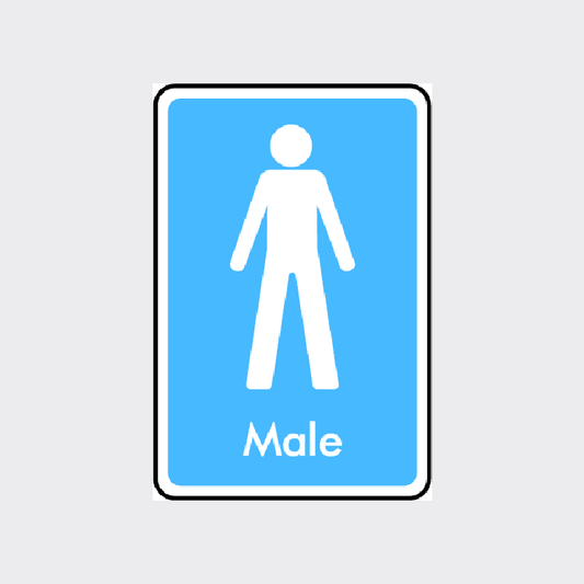 Male Toilet Sign