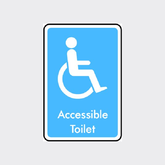 Accessible Toilet Sign