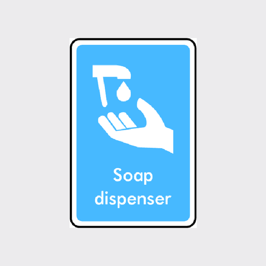 Soap Dispenser Sign