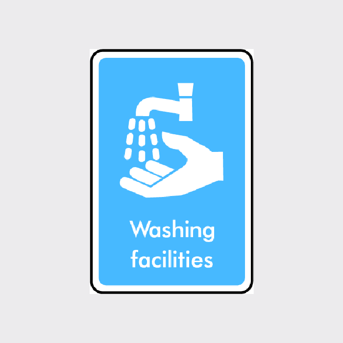 Washing Facilities Sign