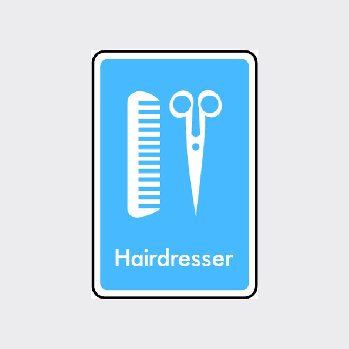 Hairdresser Sign - INFO0017