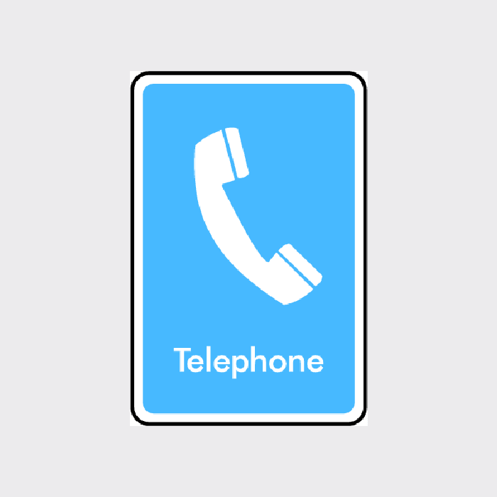 Telephone Sign 