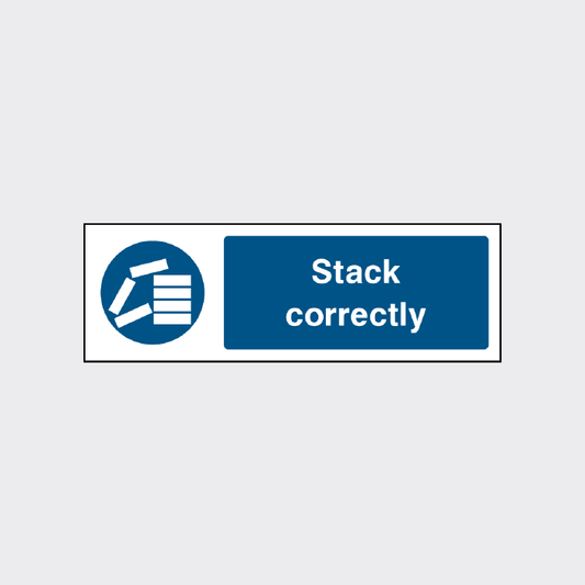 Stack Correctly sign