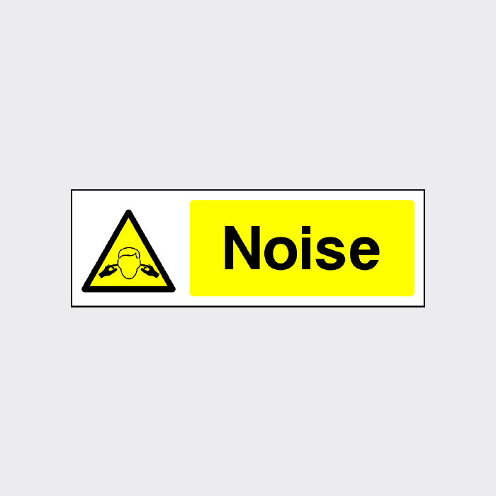 Noise Area Sign - Landscape