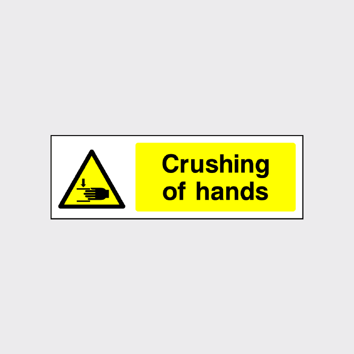 Crushing of Hands Sign - Landscape