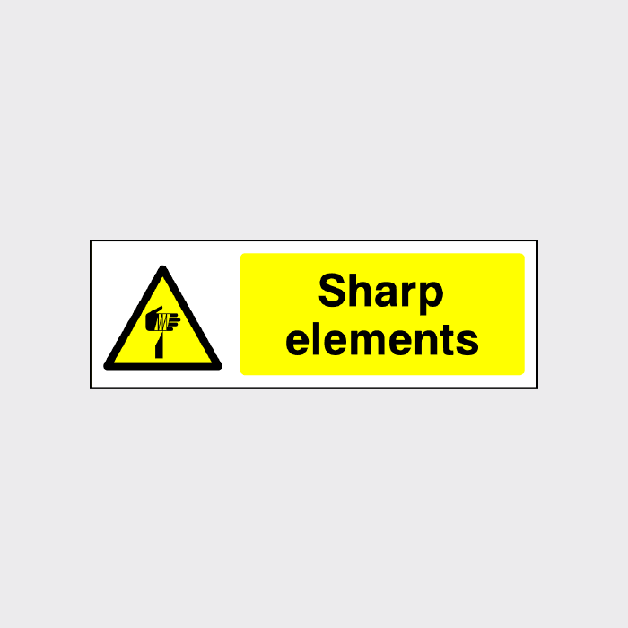 Sharp Elements Sign - Landscape