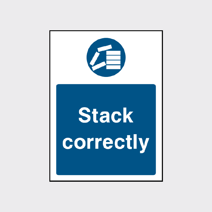 Stack Correctly sign